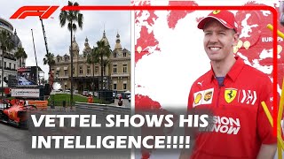 Sebastian Vettel Displayed his Intelligence and Precision during a battle with Leclerc