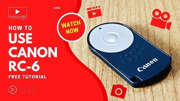 UNDERRATED TIMESAVING REMOTE THE CANON RC-6 SETUP TUTORIAL