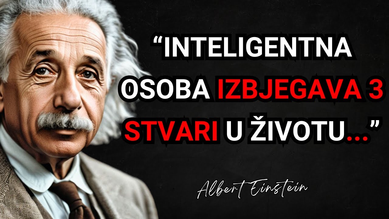 Otkrijte TAJNI SVIJET Albert Einsteina: Citati koji će promijeniti vašu percepciju stvarnosti!