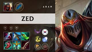 Zed ARAM - KR Master Patch 26.08