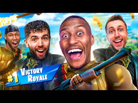 Yung Filly's First Time Playing Fortnite Chapter 5 Season 2! (Ft Zerkaa, Miniminter & King Kenny)