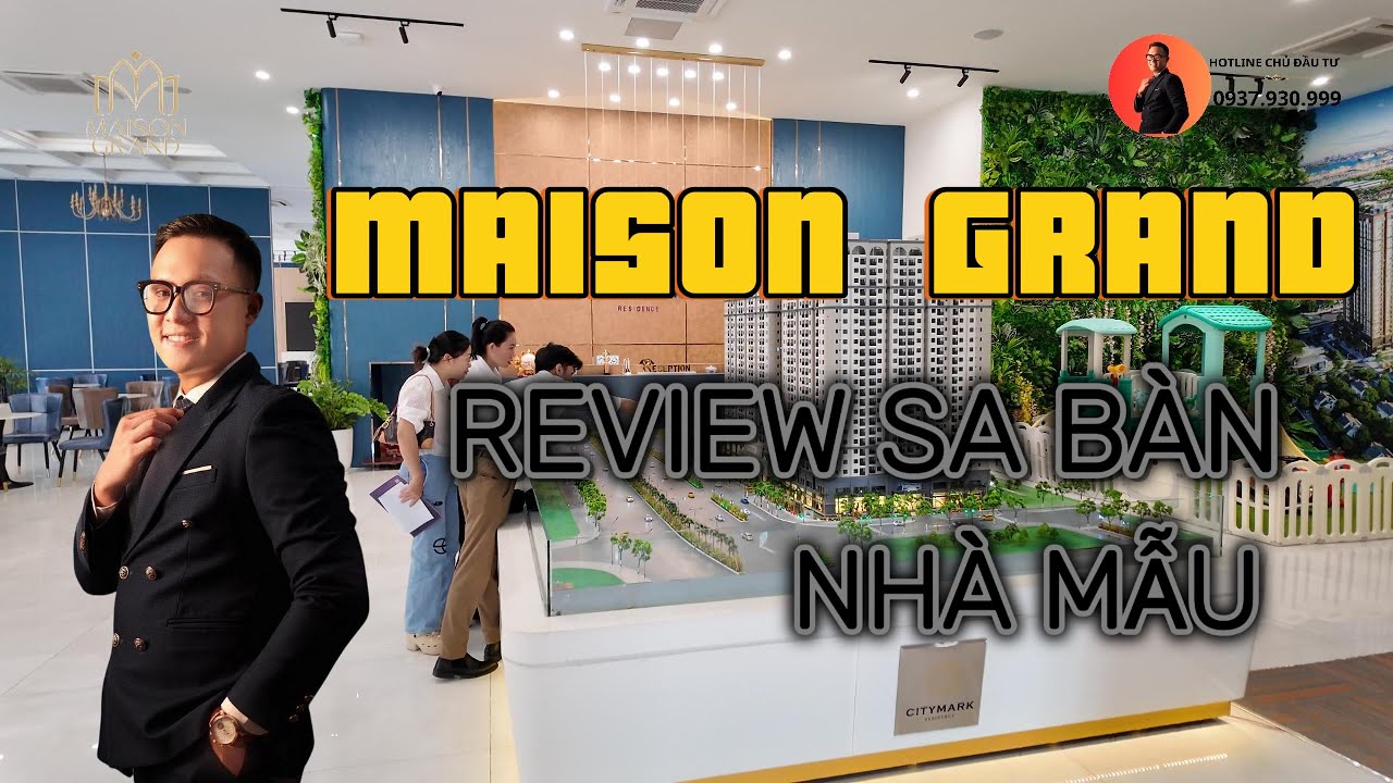 MAISON GRAND PHÚ MỸ | REVIEW SA BÀN VÀ NHÀ MẪU | Trọng Phát - Chung cư Vũng Tàu