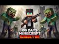 I Spent 100 Days in Cursed Walking Modpack in Hardcore Minecraft