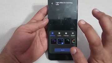 how to use ambient light effect in Vivo v23, Vivo mobile mein ambient light effect use Karen