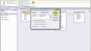Advanced ECDL in Access 2007: relationships