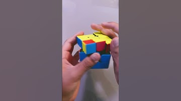When a cubers get a non cuber sets a corner twist #viral #cubing #shorts #trending