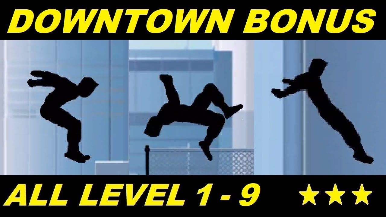 Vector Full - All Level 1 - 9 Downtown Bonus Classic Mode HD (All 3 Stars)