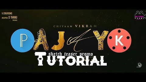 Sketch teaser promo tutorial in kinemaster|pixellab