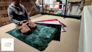 Product Review - Luxury Extra Wide Adult Plain Colour Prayer Mat Rug Islamic Muslim screenshot 1