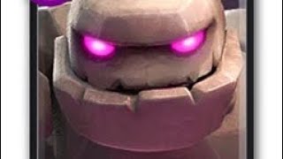 Sneaky golem (Clash Royale animation)