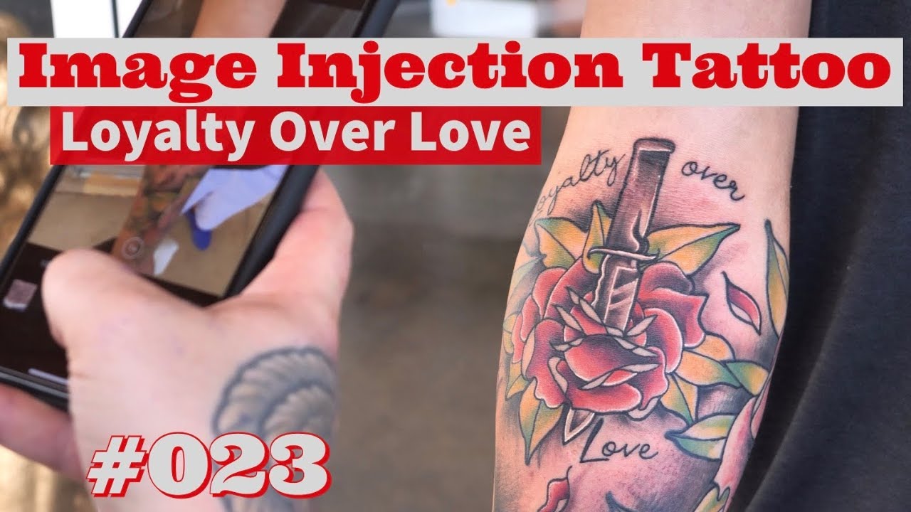 Love Life Loyalty Tattoo Design