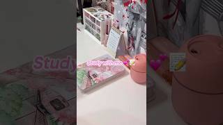 Study with me📝 #aesthetic #study #motivation #notes #school #pink #studymotivation
