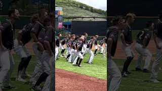 New Zealand Baseball National Team does the Haka at 2022 World Baseball Classic Qualifier, Panama