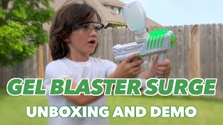 GEL BLASTER SURGE | UNBOXING AND DEMO