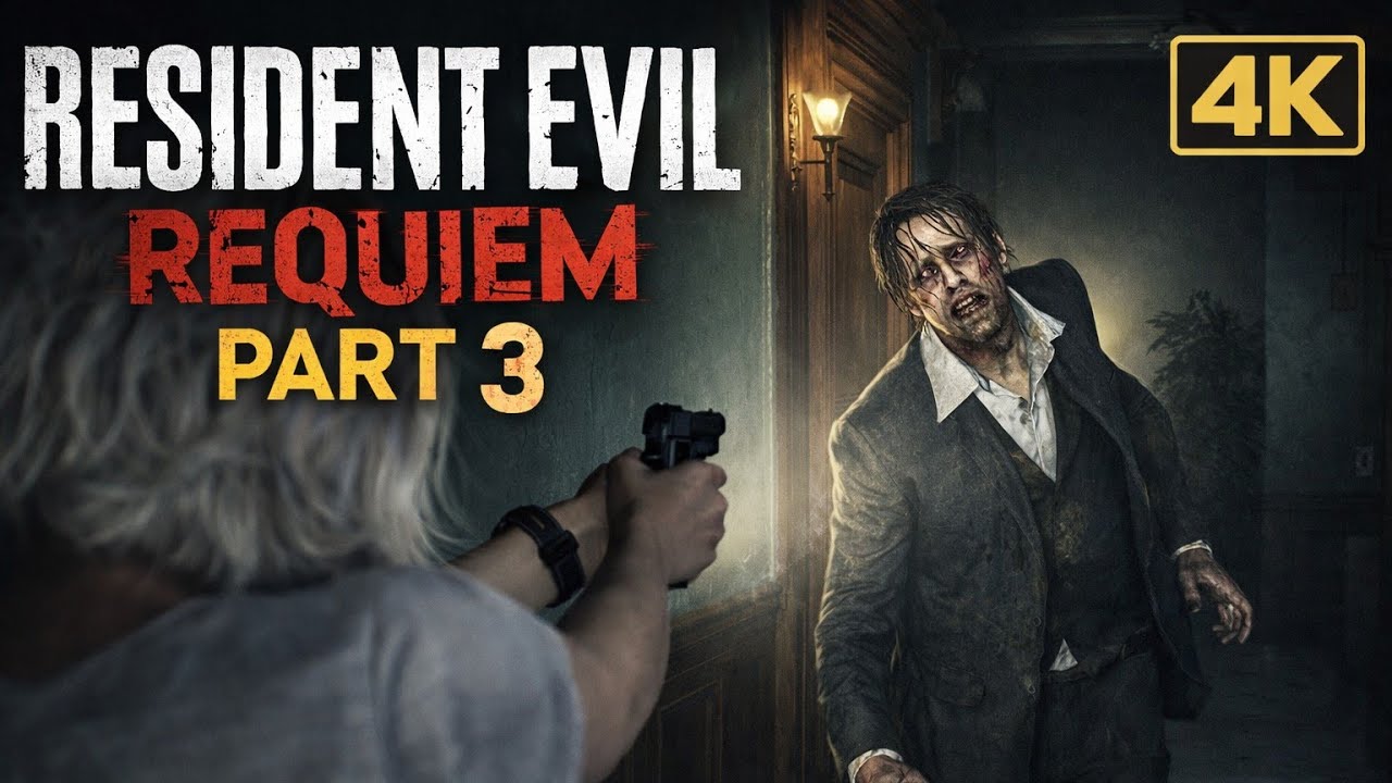 RESIDENT EVIL REQUIEM Walkthrough Gameplay Part 3 - Deadly Hallway ...