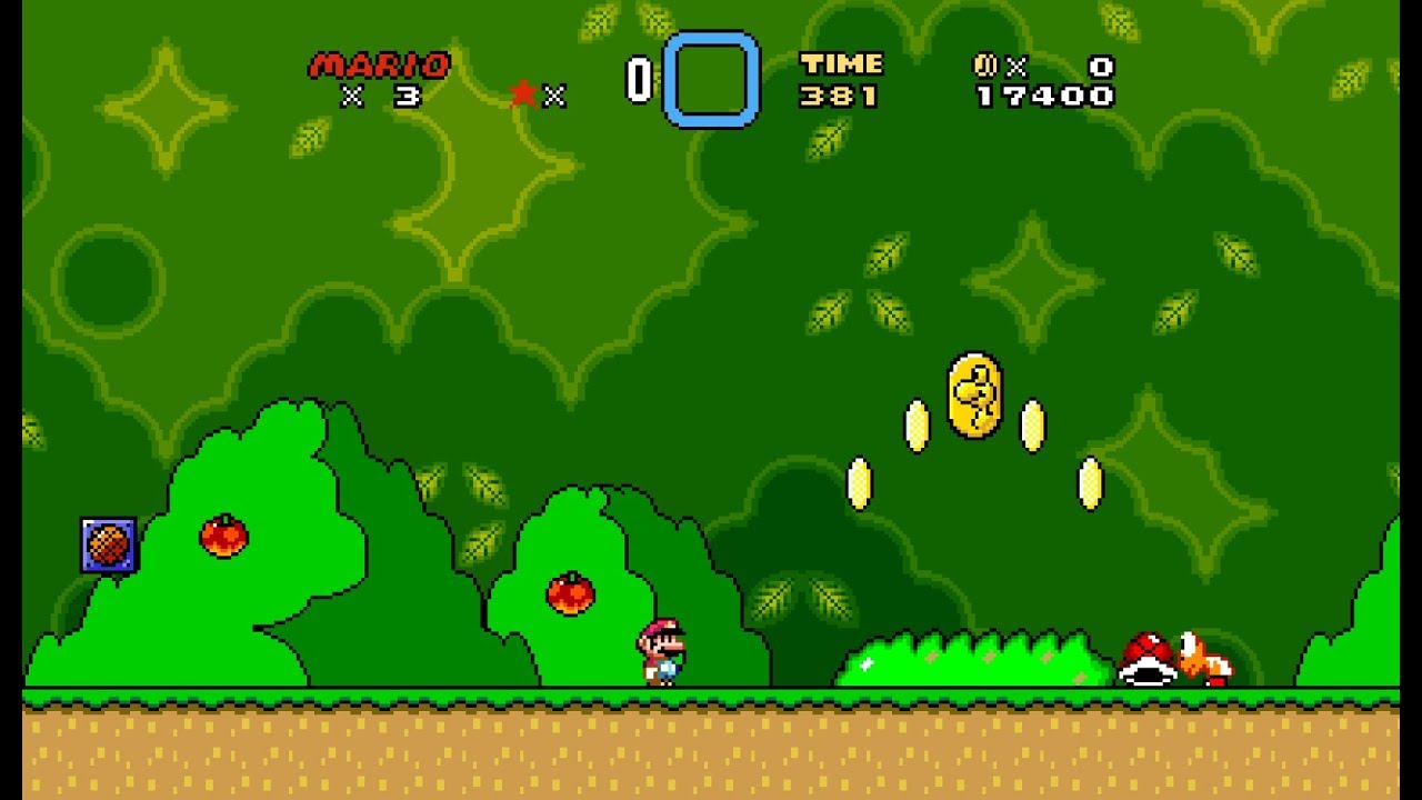 Super Nintendo para sempre!: Super Mario World Widescreen