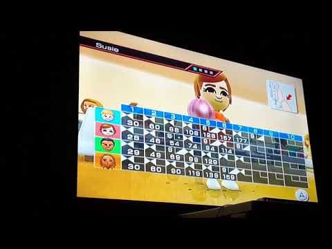 Wii Sports – Bowling – Joost Vs Susie Vs Daisuke Vs Barbara