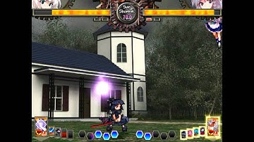 Touhou Hisoutensoku - Sakuya vs Youmu