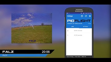 PIDflight Lap Timing System (VTx) - Hot laps with Falz - Drone Racing
