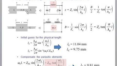 Advanced Microwave Engineering course,LPF_s2