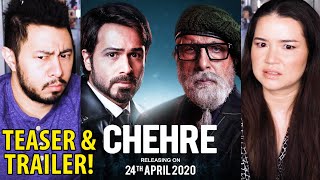 CHEHRE | Amitabh Bachchan | Emraan Hashmi | Rumy J | Teaser & Trailer Reaction by Jaby Koay & Achara