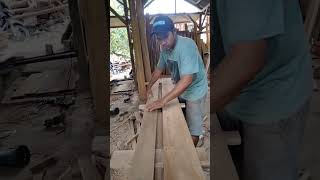 Cara cepat menyambung papan menggunakan circular saw #wood #furniturestyle #woodworking