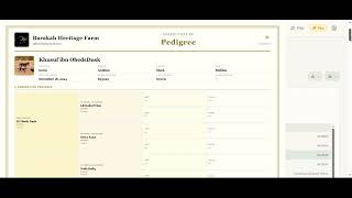 Famous The HomeHerd animal pedigree | Farm App Tutorial for Livestock & Horse keeping Wealth