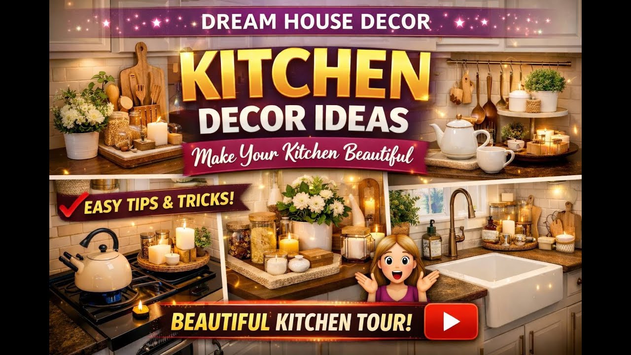 Modern Kitchen Decor Ideas | Small Kitchen Makeover Inspiration 