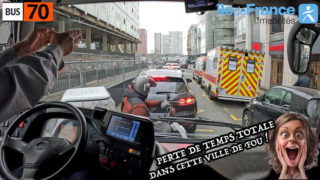 Embouteillages à Paris : Le cauchemar quotidien des lignes de bus !