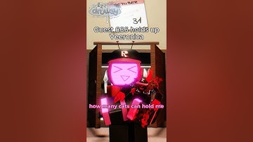 Guest 666 holds up Veeronica #forsaken #roblox #robloxshorts