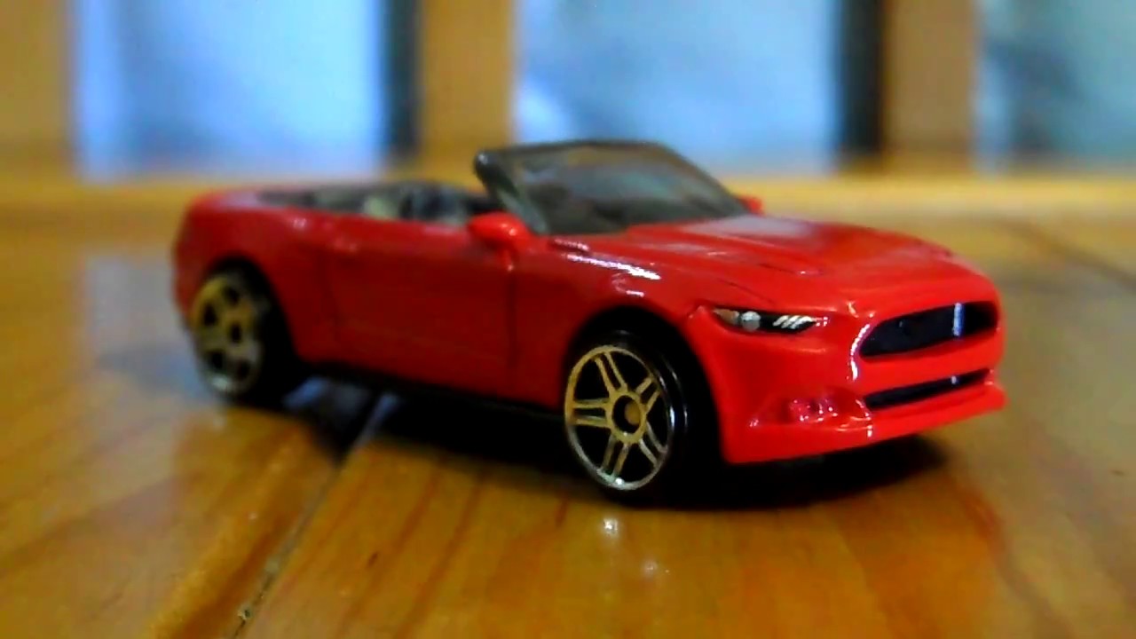 Ford Mustang Gt Convertible 15 Hot Wheels Youtube