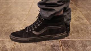 vans sk8-hi mte (mte) black/ black/ camo