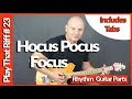 How To Play Hocus Pocus By Focus - Guitar Lesson Tutorial