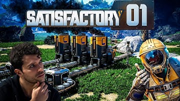 🔩First Time Playing Satisfactory! ⚙️ | Part 01 | Beginner Playthrough🔧