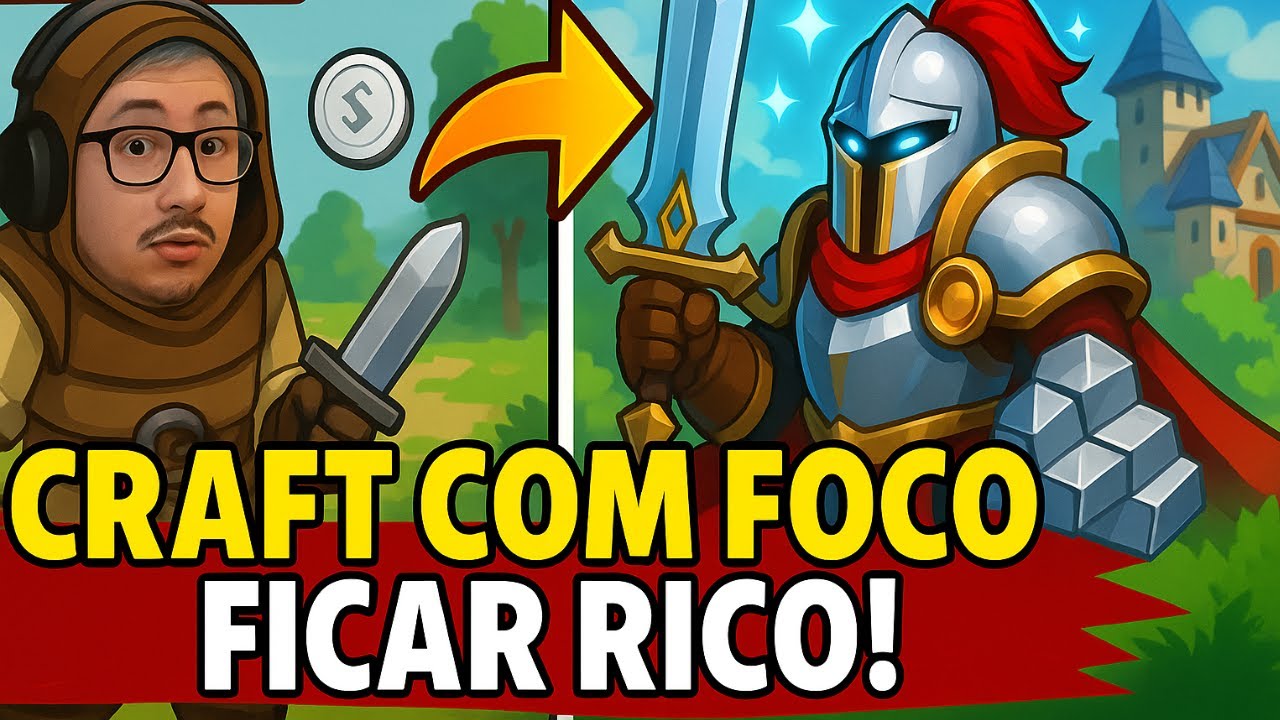 CRAFT COM FOCO – COMO FICAR RICO NO ALBION ONLINE USANDO FOCO!