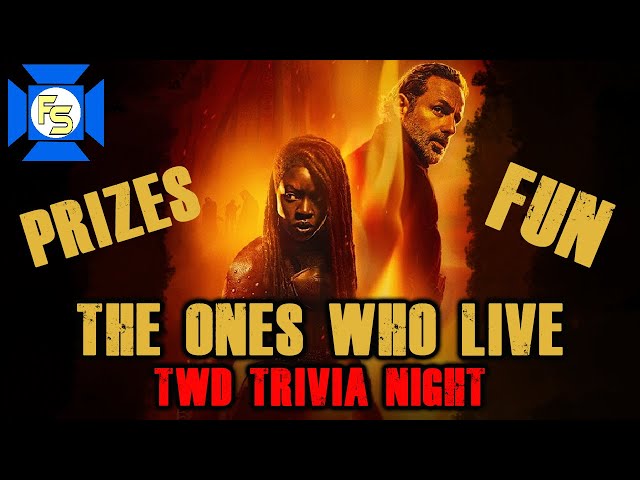 WALKING DEAD TRIVIA Special THE ONES WHO LIVE Pre-Premiere class=