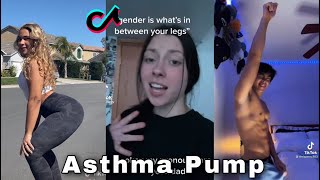 This pu$$y show com with an Asthma pump Tik Tok Trend Tiktok Ironic Memes