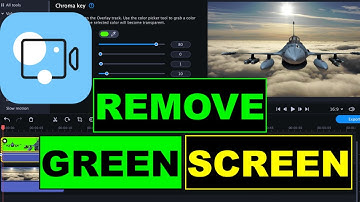 Remove Green Screen in Movavi Video Editor #movavi
