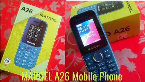 MARCEL AXINO A26 Mobile Phone.
