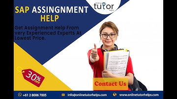 SAP ASSIGNMENTS MADE EASY : A COMPREHENSIVE GUIDE