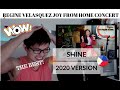 [REACTION] SHINE-R!!! Regine Velasquez - SHINE (2020 VERSION) | Joy From Home Concert