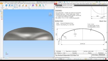 Create Dished Pressure Vessel With Autodesk Inventor || Membuat Dished Tangki dgn Autodesk Inventor