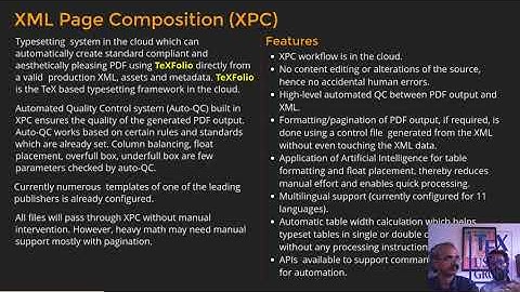 TUG 2020 — Rishikesan Nair T and Aravind Rajendran — LaTeX technologies - PDFs on the fly from XML