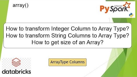 50. ArrayType Column in Pyspark | #pyspark PART 50