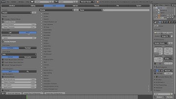 blender left click preference setup
