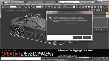Advanced Vehicle Rigging in 3dsmax 11 Freezing the transformations xvid