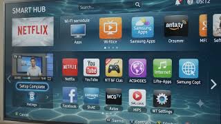 Samsung Smart TV Series 4 Setup Video (2013)