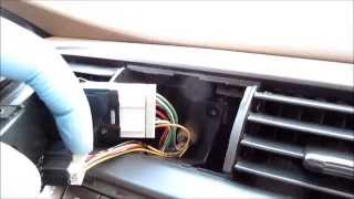 DIY 1998  2002 Honda Accord Clock light bulb replacement