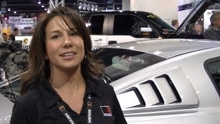 2014 Roush Stage 3 Mustang with 675 Blown Horsepower !   April Rawson interview SEMA 2013