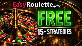 Master Roulette Strategies for FREE | EasyRoulette.pro - Full Platform Tour